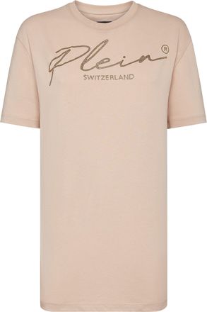 Philipp Plein T-shirt Round Neck SS Crystal Signature