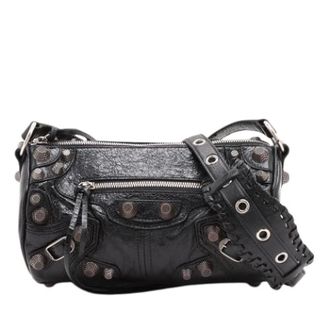 Balenciaga Pre-owned Cross Body Bags, female, Black, Size: ONE SIZE Pre-owned Le Cagole Crossbody Bag