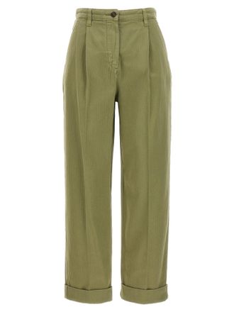 パンツ ETRO Woman Pants Green WREA0018AC169 V0688 Green Etro Pants: Shop up to −65% | Stylight