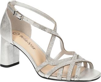 Bella Vita Aliette Sandal in Silver Metallic at Nordstrom, Size 5.5