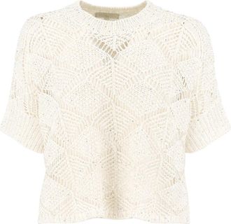 Antonelli Oleandro Sweater - Dames - T-shirts - Wit - M - Tops