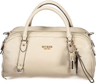 Guess Beige Polyurethane Womens Womens Handbag