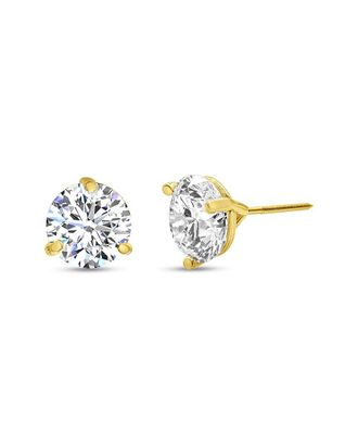 SuperJeweler Superjeweler 14K 4.00 Ct. Tw. Lab-Grown Diamond Earrings