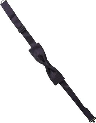 Dolce & Gabbana Silk Bow Tie - Purple