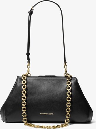 Michael Kors Goldie Small Leather Convertible Clutch