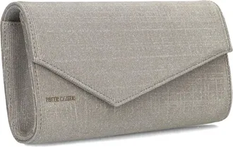 Peter Kaiser Tassen, Dames, Grijs, ONE Size, Elegante Beige Clutch voor Vrouwen