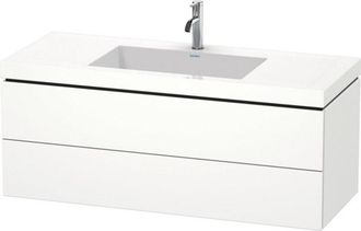 Duravit Lavabo Para Muebles Duravit L-cube C-bonded Con Base, Colgante