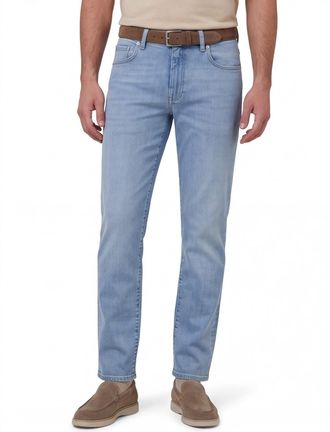 Barmas Blauwe jeans Barmas Dean 5 pocket zonder omslag katoen