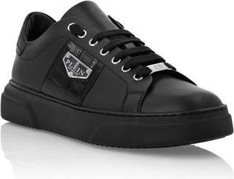 Philipp Plein Low-Top Sneakers Unisex in Black/black at Nordstrom, Size 36