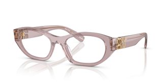 Miu Miu Demo Cat Eye Ladies Eyeglasses MU 03WV 12W1O1 51
