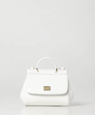 Dolce & Gabbana Borsa Sicily in vernice