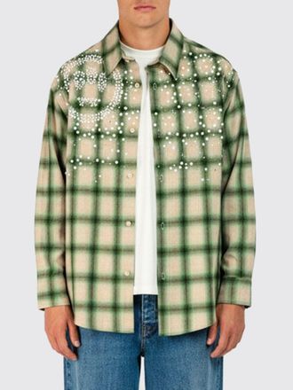 Barrow Overshirt Barrow check con perline applicate