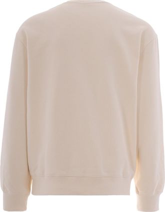 Maison Kitsun&eacute; Mens Sweatshirt Comfort Beige Noble Sweatshirts Sweater