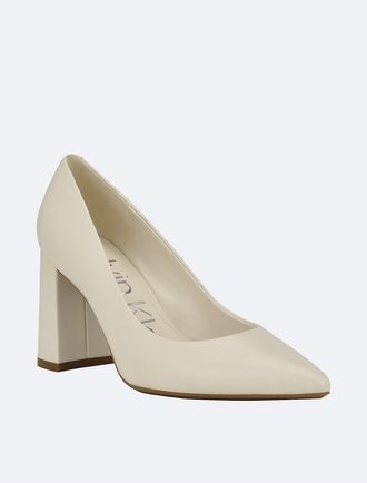 Calvin Klein Womens Womens Jasmine Dress Pump - Neutral - 5H