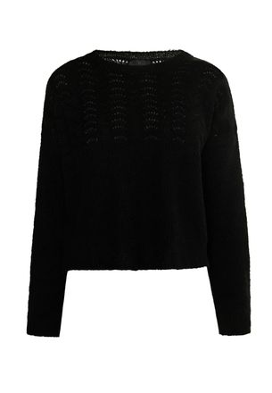 Dreimaster Dreimaster Jumper Dames zwart