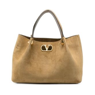 Valentino Garavani Borsa Tote Nellc&ocirc;te - - Bags - Donna - Beige - ONE SIZE