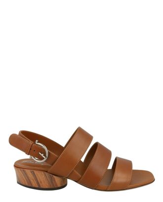 Ferragamo Trezze Slingback Sandals