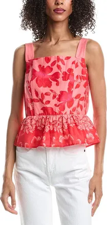 Vince Camuto Peplum Sleeveless Top