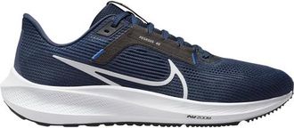 Nike Mens Air Zoom Pegasus 40 - Running Shoes Midnight Navy/Pearl Platinum/Black Size 10.0