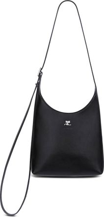 Courr&egrave;ges Small Melted Leather Tote Bag