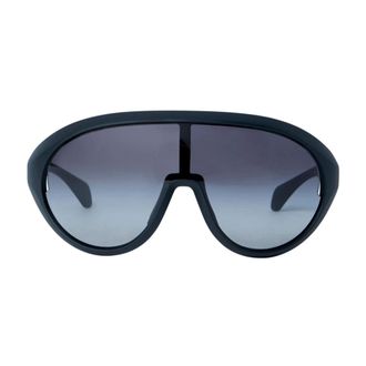 Moncler Sunglasses, unisex, Black, Size: ONE SIZE Visor Shield Sunglasses