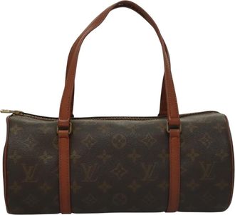 Louis Vuitton Papillon 30 Brown Canvas Handbag (Pre-Owned)