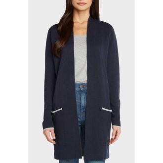 Matty M Double Knit Cardigan in Navy at Nordstrom Rack, Size Small