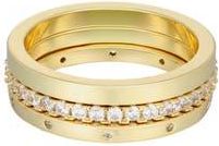 Adornia Set of 3 14K Gold Plated Cubic Zirconia Band Rings at Nordstrom Rack, Size 7