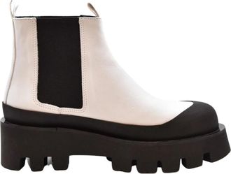 Paloma Barcel&oacute; Boots - Dames - Chelseaboots - Wit - 37 EU - Schoenen