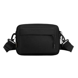 Generic Compatible For Men Crossbody Bag(Black)