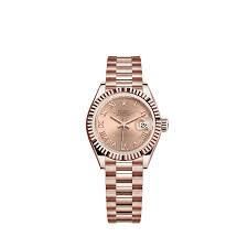 Rolex Pre-owned Rolex Lady-Datejust Sundust Dial Ladies Watch 279175SNRP