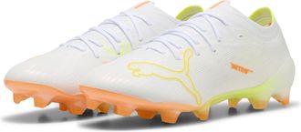 Puma Scarpe da calcio ULTRA NITRO 7 ULTIMATE Bianco FG unisex, Accessori, 40.5