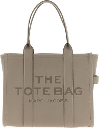 Marc Jacobs Grey The Leather Large Tote