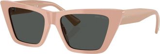 Jimmy Choo London Cat-Eye Zonnebril - Dames - Zonnebrillen - Roze - 53 MM - Accessoires