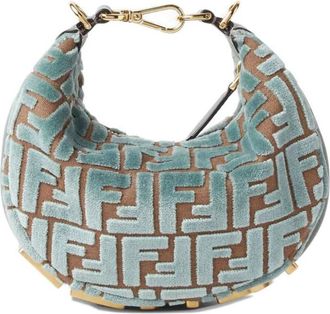 Fendi Light Green Fendigraphy Mini Bag