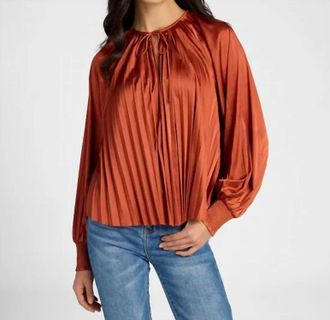 Dear John Denim Deletta Blouse In Cathay Spice