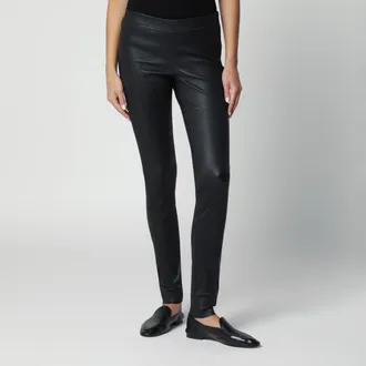 Arma Pantaloni skinny Nos Roche neri in pelle