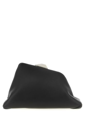 The Attico Black Day Off Medium Shoulder Bag
