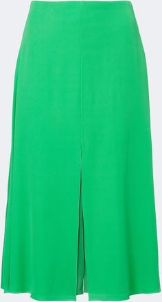 Valentino Silk georgette midi skirt