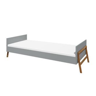 OEM Lit 90x200 Sommier Inclus Bellamy Lotta Gris