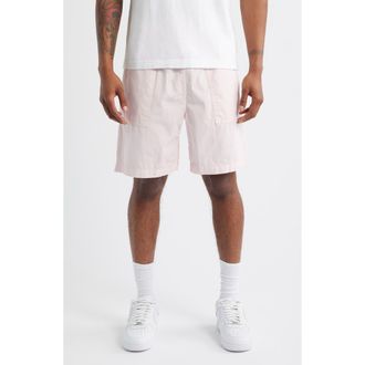 Service Works Organic Cotton Poplin Drawstring Chef Shorts in Dusty Pink at Nordstrom Rack, Size X-Large