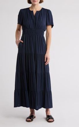 By Design Rio Crepe Maxi Dress in Navy Blazer at Nordstrom Rack, Size X-Small