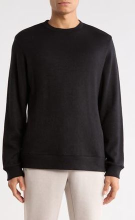 90 Degree by Reflex Alden Crewneck Sweater in Black at Nordstrom Rack, Size Xx-Large
