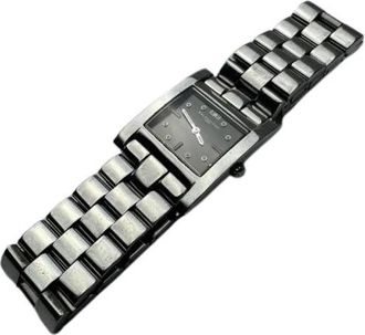 Balenciaga Pre-owned Vintage Watch - Dames - Vintage Horloges - Grijs - ONE Size - Leer - Vintage