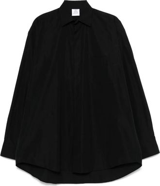 VETEMENTS Camicia con ricamo - Nero
