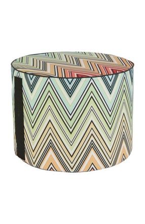 Missoni Home Kew Outdoor Cylinder Pouf 40x30 in Orange at Nordstrom
