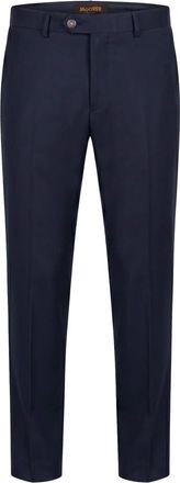 Moorer Veelzijdige Broek van Hoogwaardige Stof - Heren - Nette broeken - Blauw - M - Katoen - Broeken