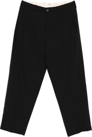 Nine In The Morning Meteorite Broeken - Heren - Straight fit broeken - Zwart - 2XL - Wol - Broeken