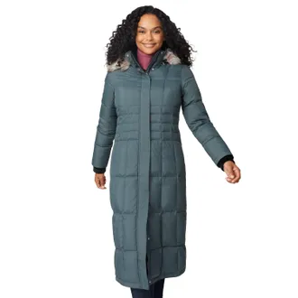 Free Country Womens Full Length Splendor Down Jacket