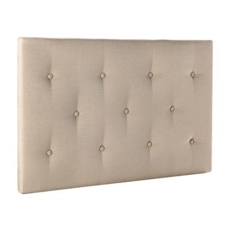 HOMN Cabecero tapizado 90x60 cm beige